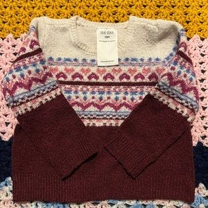 Okie Dokie Girls Fall Sweater
